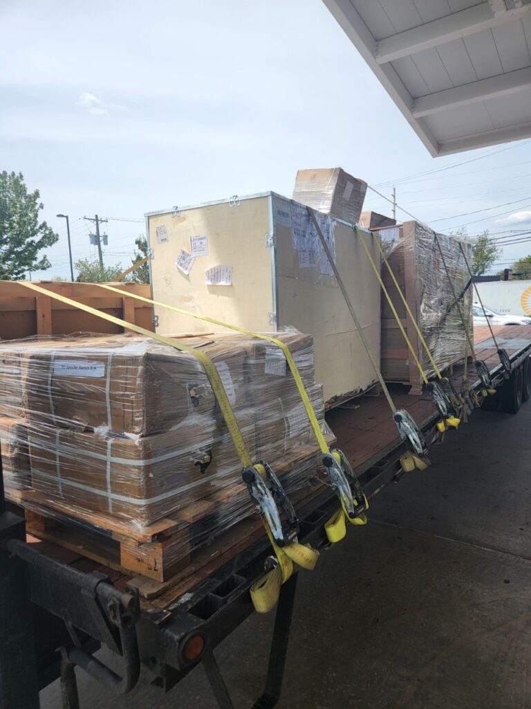 Less Than Truckload (LTL) shipments, showcasing efficient shipping logistics.